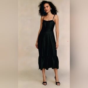 J. Crew Elegant Black Maxi Dress